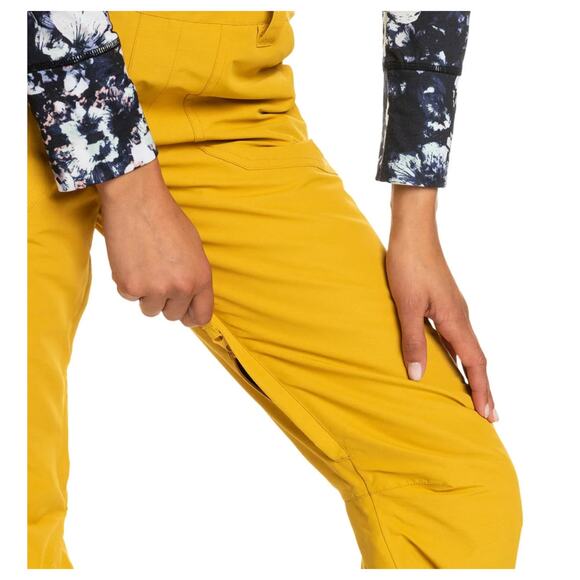 Roxy Rideout Insulated Water Repellent Snow Bib Size Large - Picture 6 of 16